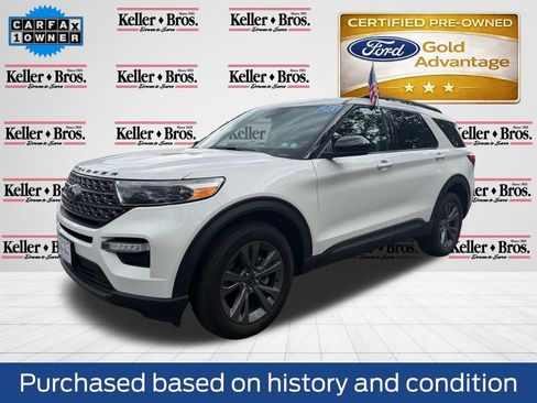 Certified 2023 Ford Explorer XLT w/ Equipment Group 202A AWD/4WD image 3