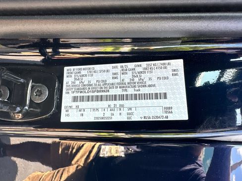 Certified 2025 Ford F150 XLT w/ Equipment Group 302A MID AWD/4WD image 33