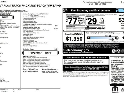 Used 2024 Dodge Hornet R/T Plus AWD/4WD image 9