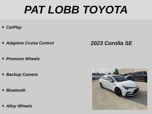 Used 2023 Toyota Corolla SE FWD image 12