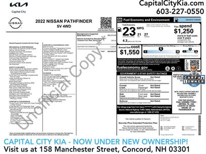 Used 2022 Nissan Pathfinder SV