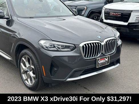 Used 2023 BMW X3 xDrive30i w/ Convenience Package AWD/4WD image 2