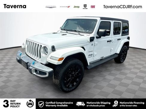 Used 2022 Jeep Wrangler Unlimited Sahara AWD/4WD image 1
