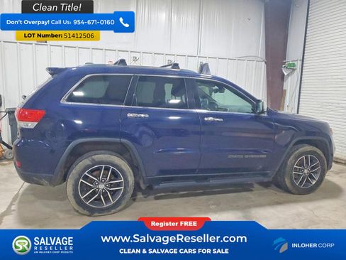 Used 2017 Jeep Grand Cherokee Limited w/ Luxury Group II AWD/4WD image 4