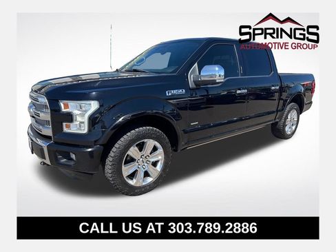 Used 2016 Ford F150 Platinum w/ Equipment Group 701A Luxury AWD/4WD image 1