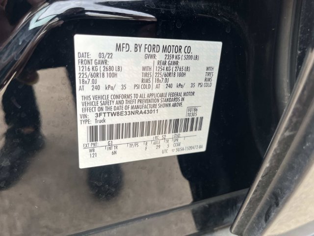 Used 2022 Ford Maverick Lariat w/ Lariat Luxury Package FWD image 22