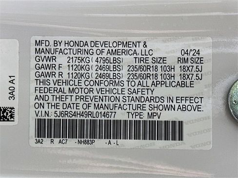 Certified 2024 Honda CR-V EX image 32