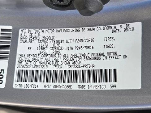 Certified 2018 Toyota Tacoma SR5 RWD image 23