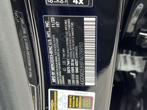 Certified 2023 Mercedes-Benz EQS 450+ 4MATIC SUV image 42