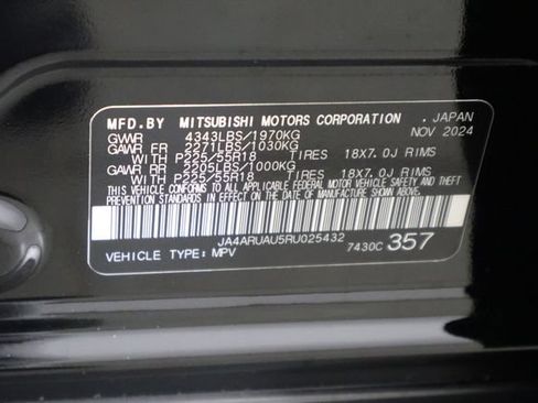 Used 2024 Mitsubishi Outlander Sport ES AWD/4WD image 32