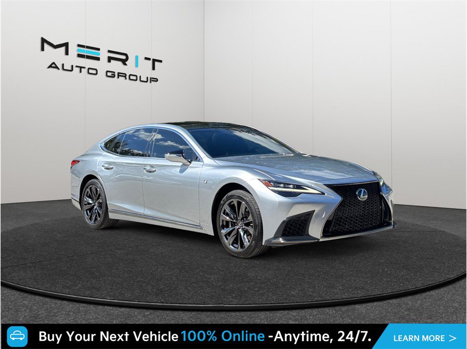 Used 2022 Lexus LS 500 F Sport w/ Accessory Package (Z1) AWD/4WD image 1