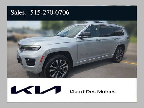 Used 2021 Jeep Grand Cherokee L Overland w/ Advanced Protech Group III AWD/4WD image 1
