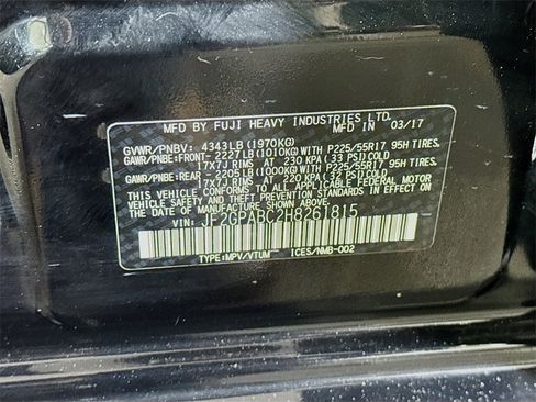 Used 2017 Subaru Crosstrek 2.0i Premium image 30