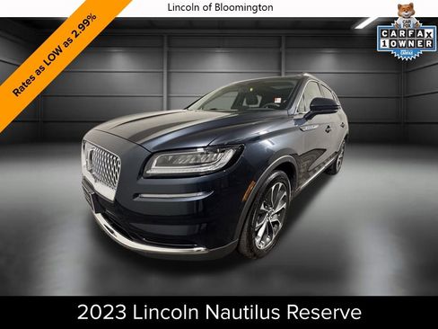 Certified 2023 Lincoln Nautilus Reserve w/ Luxury Package AWD/4WD image 1