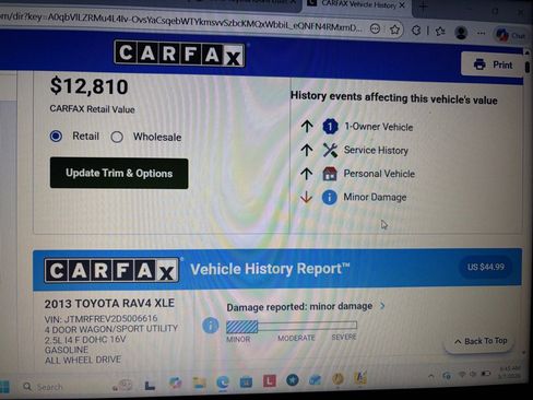 Used 2013 Toyota RAV4 XLE image 14