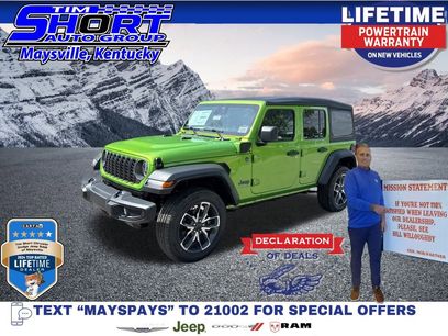 New 2025 Jeep Wrangler Unlimited Sport S 4xe w/ LED Headlamp & Fog Lamp Group