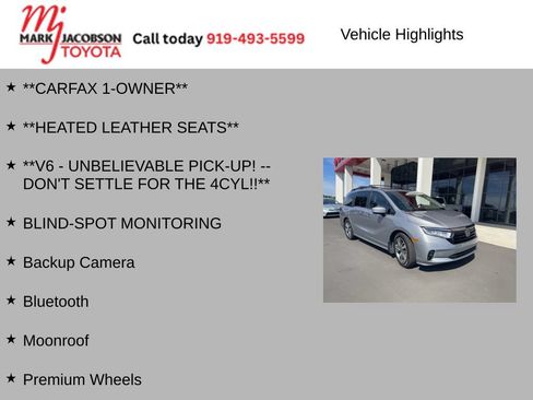 Used 2022 Honda Odyssey Touring image 6