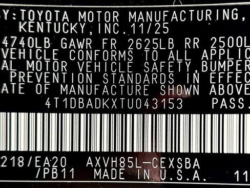 New 2026 Toyota Camry Hybrid image 24