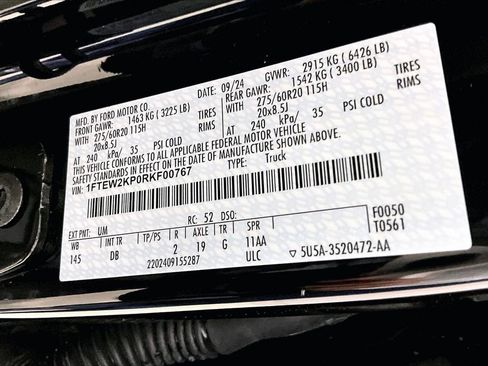 Used 2024 Ford F150 STX w/ Mobile Office Package RWD image 33
