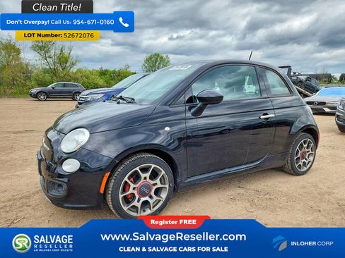 Used 2015 FIAT 500 Sport w/ Comfort/Convenience Group FWD image 1