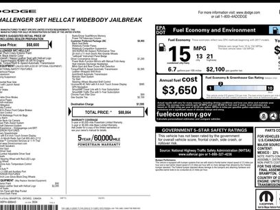 Used 2023 Dodge Challenger SRT Hellcat