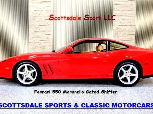 Used 1999 Ferrari 550 Maranello Coupe RWD image 1