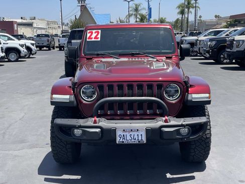 Used 2022 Jeep Wrangler Unlimited Rubicon w/ Steel Bumper Group AWD/4WD image 2