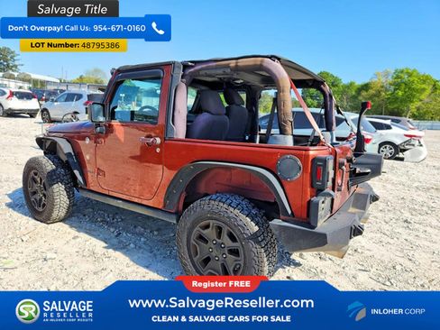 Used 2014 Jeep Wrangler Sport AWD/4WD image 3