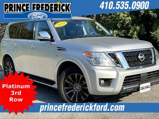 Used 2019 Nissan Armada Platinum w/ Captain's Chairs Package image 1