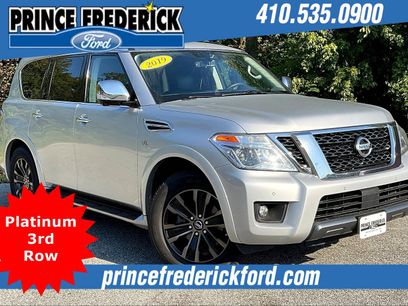 Used 2019 Nissan Armada Platinum w/ Captain's Chairs Package
