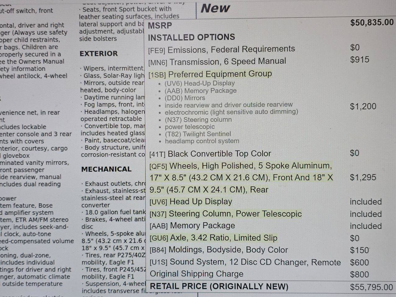 Used 2004 Chevrolet Corvette Convertible w/ Preferred Equipment Group RWD image 22