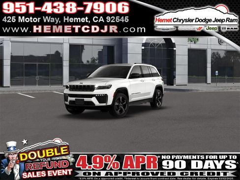 New 2026 Jeep Grand Cherokee Limited w/ Limited Altitude Package image 1