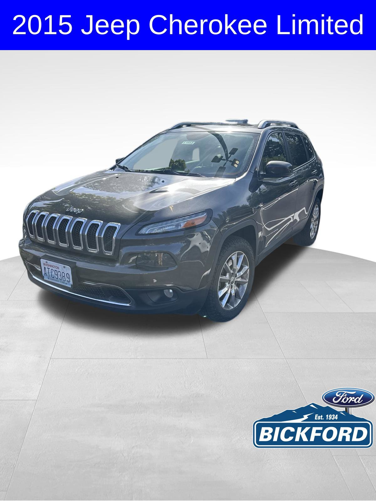 Used 2015 Jeep Cherokee Limited w/ Trailer Tow Group AWD/4WD image 1