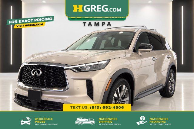 Used 2023 INFINITI QX60 Luxe w/ Cargo Package AWD/4WD image 1