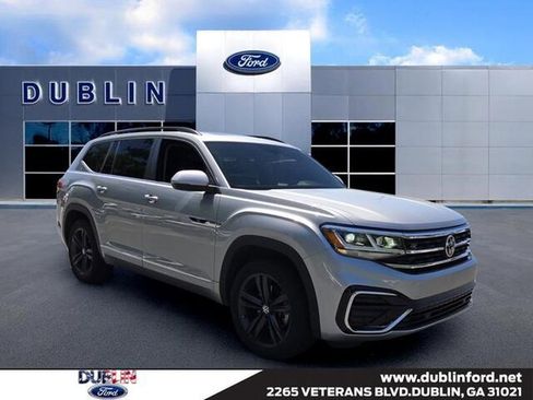 Used 2021 Volkswagen Atlas SE w/ Panoramic Sunroof Package FWD image 1