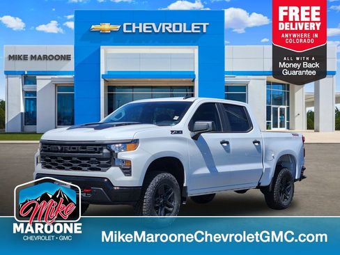 New 2026 Chevrolet Silverado 1500 Custom Trail Boss w/ LPO, Dark Essentials Package AWD/4WD image 1