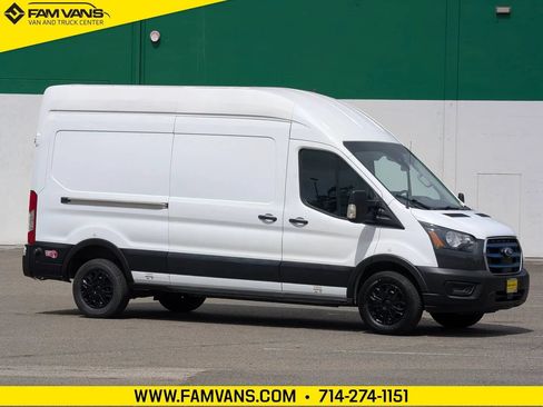 Used 2022 Ford E-Transit 148 High Roof w/ Load Area Protection Package RWD image 1