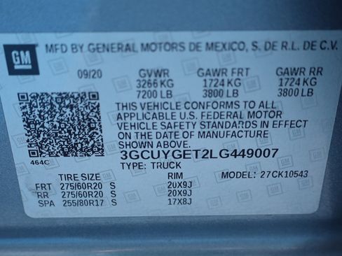 Used 2020 Chevrolet Silverado 1500 LTZ w/ LTZ Premium Package image 21