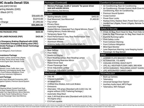 Used 2023 GMC Acadia Denali w/ Trailering Package image 5