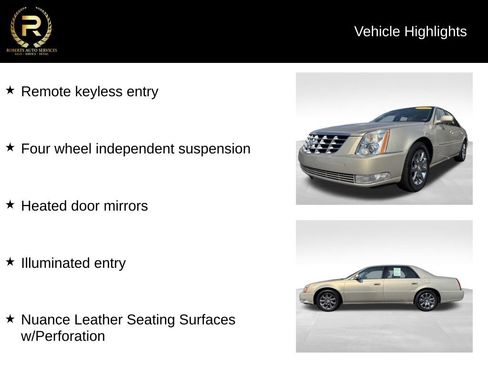 Used 2008 Cadillac DTS w/ Sun And Sound Package FWD image 9