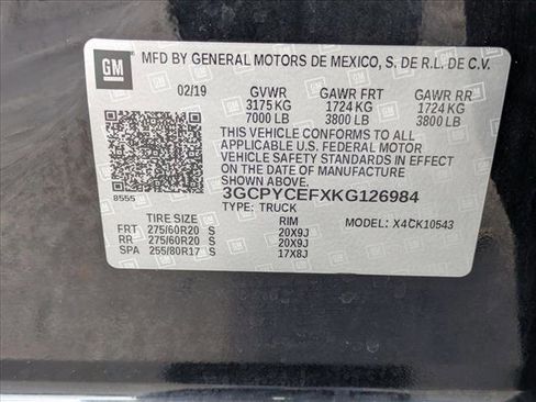 Used 2019 Chevrolet Silverado 1500 Custom Trail Boss w/ Custom Convenience Package image 20