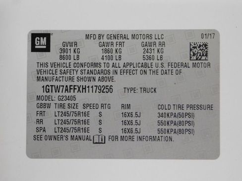 Used 2017 GMC Savana 2500 RWD image 95
