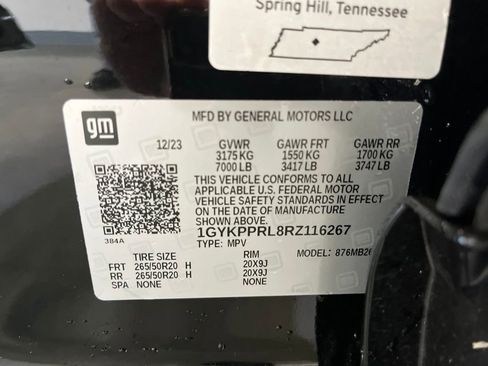 Certified 2024 Cadillac Lyriq Luxury w/ LPO, Floor Liner Package AWD/4WD image 23
