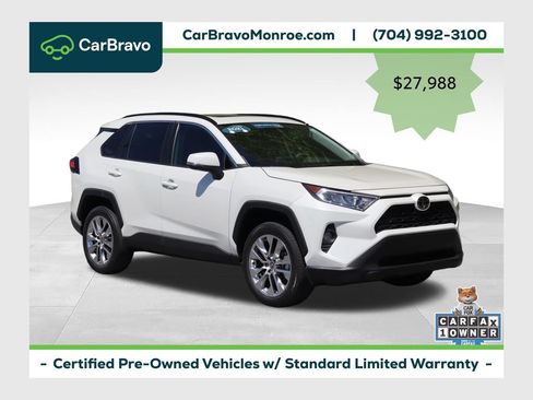 Used 2021 Toyota RAV4 XLE Premium FWD image 1