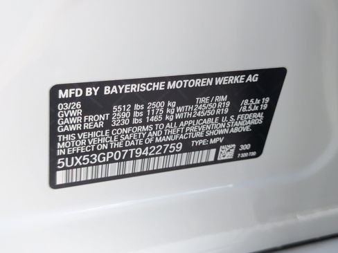 Used 2026 BMW X3 xDrive30i w/ M Sport Package AWD/4WD image 41