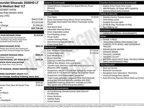 Used 2014 Chevrolet Silverado 3500 LT w/ Interior Plus Package image 6