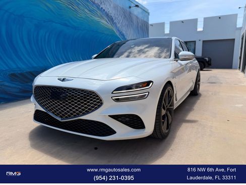 Used 2022 Genesis G70 2.0T w/ Prestige Package RWD image 1