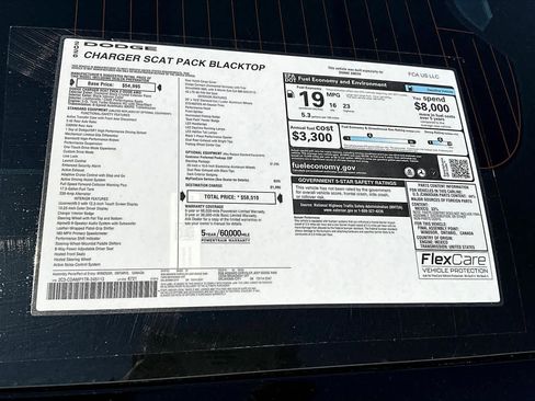 New 2026 Dodge Charger Scat Pack w/ Blacktop Package AWD/4WD image 17