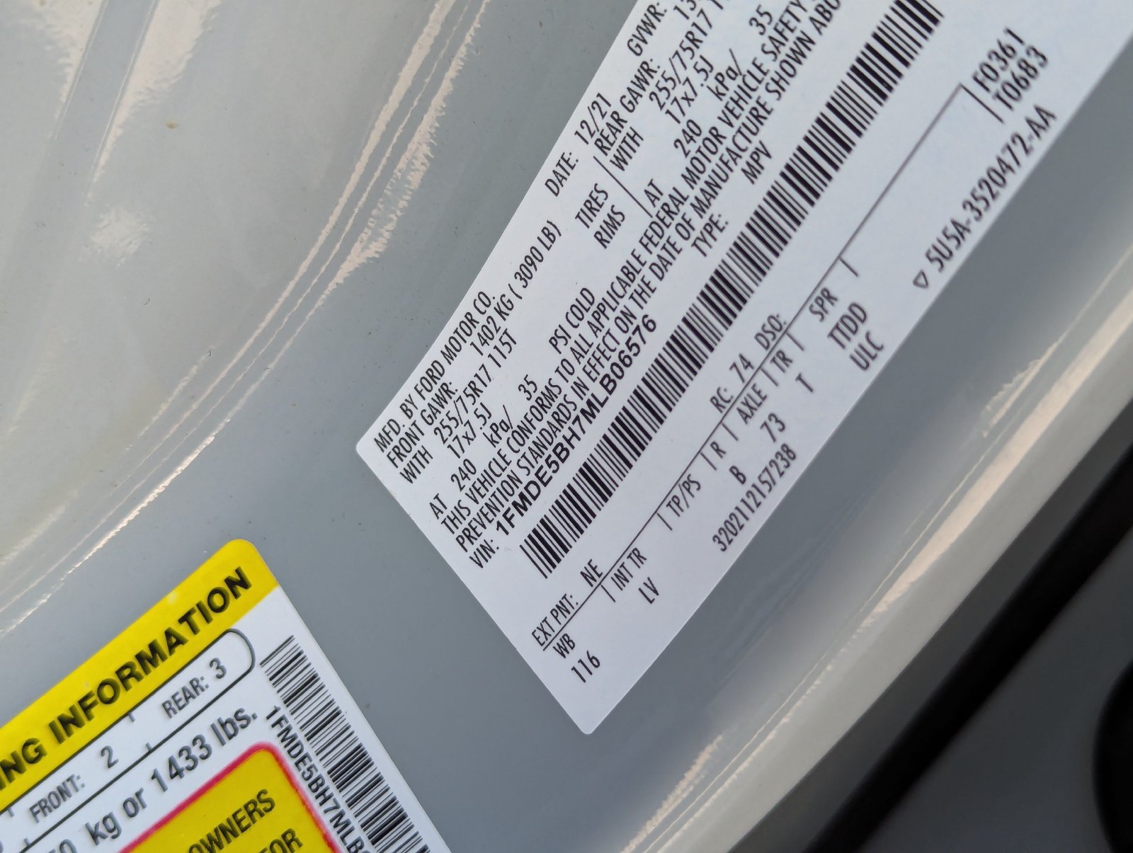 Used 2021 Ford Bronco Big Bend AWD/4WD image 41