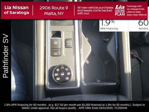 New 2026 Nissan Pathfinder SV image 25